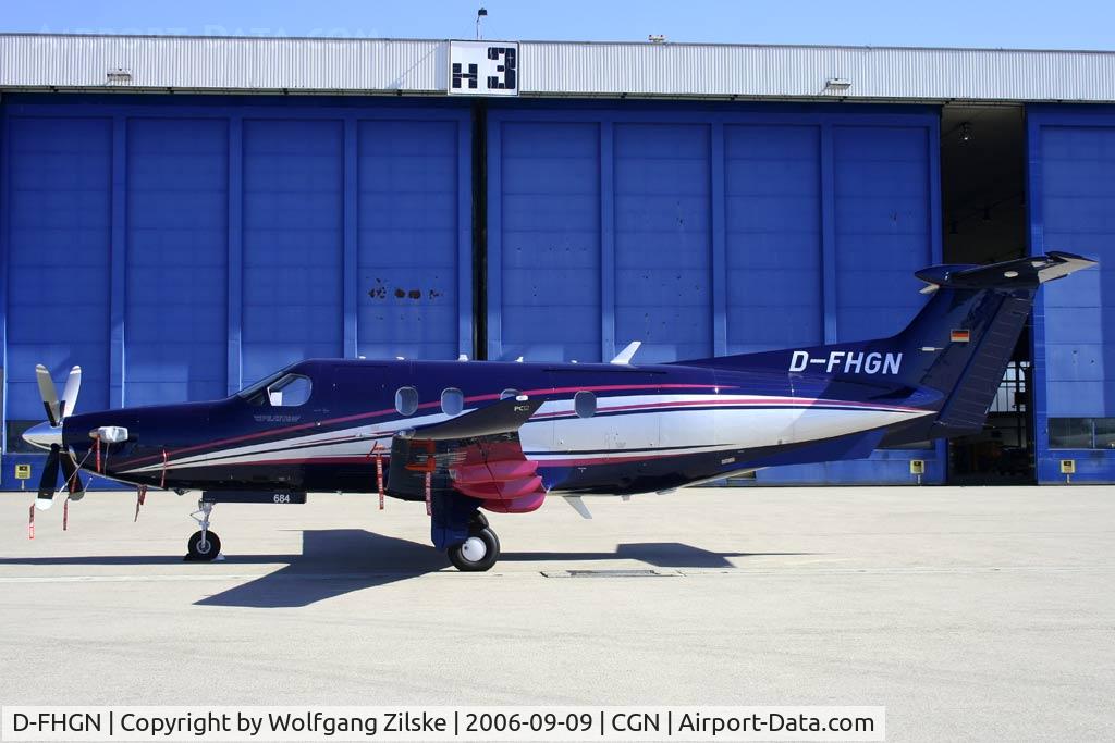 D-FHGN, 2005 Pilatus PC-12/47 C/N 684, visitor