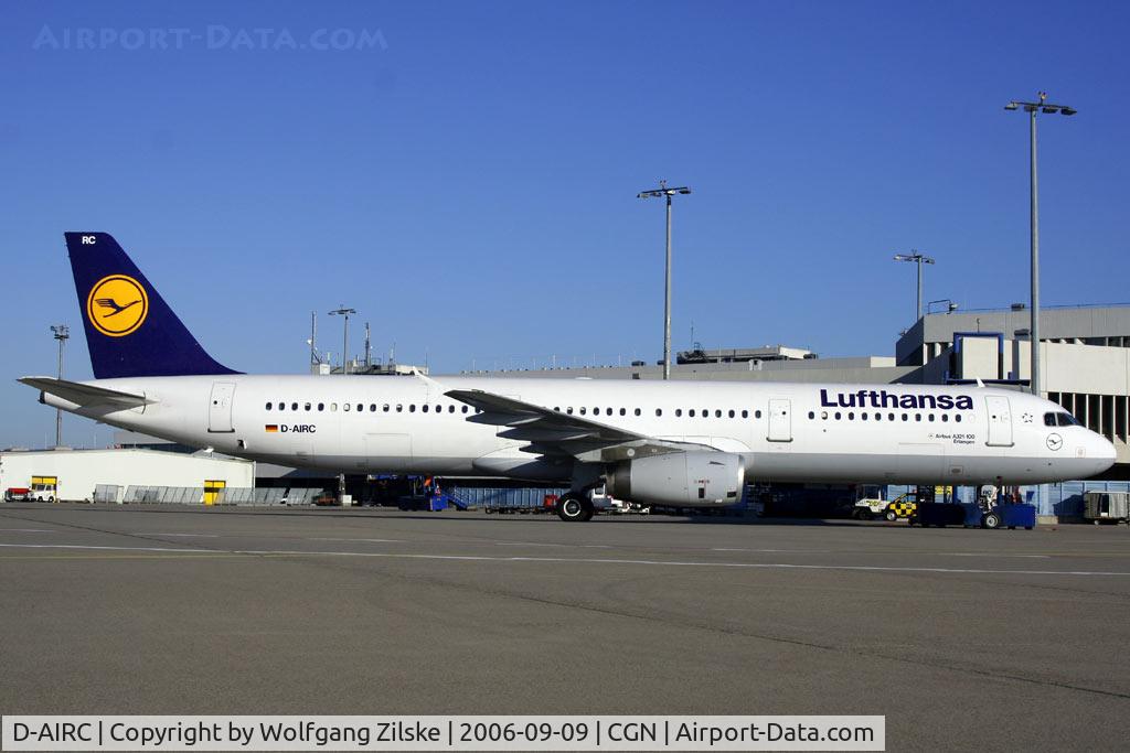 D-AIRC, 1994 Airbus A321-131 C/N 0473, visitor