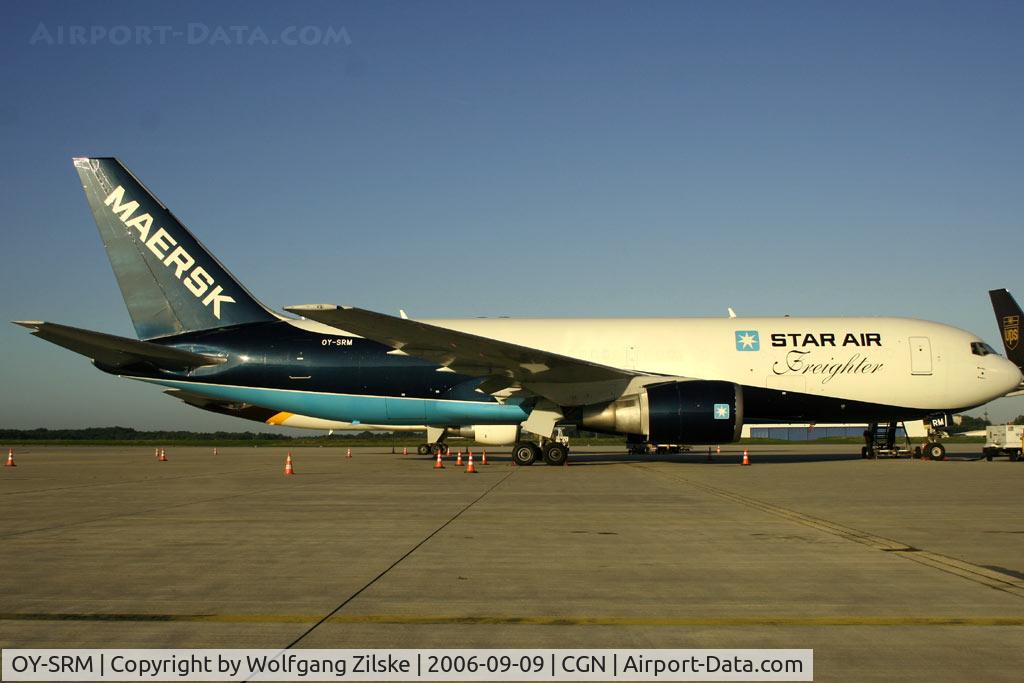OY-SRM, 1994 Boeing 767-25E(BDSF) C/N 27192, freighter