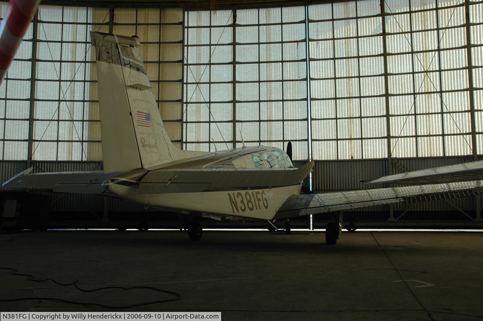 N381FG, Beechcraft A36TC Bonanza C/N EA-249, EBGB Grimbergen September 10th, 2006