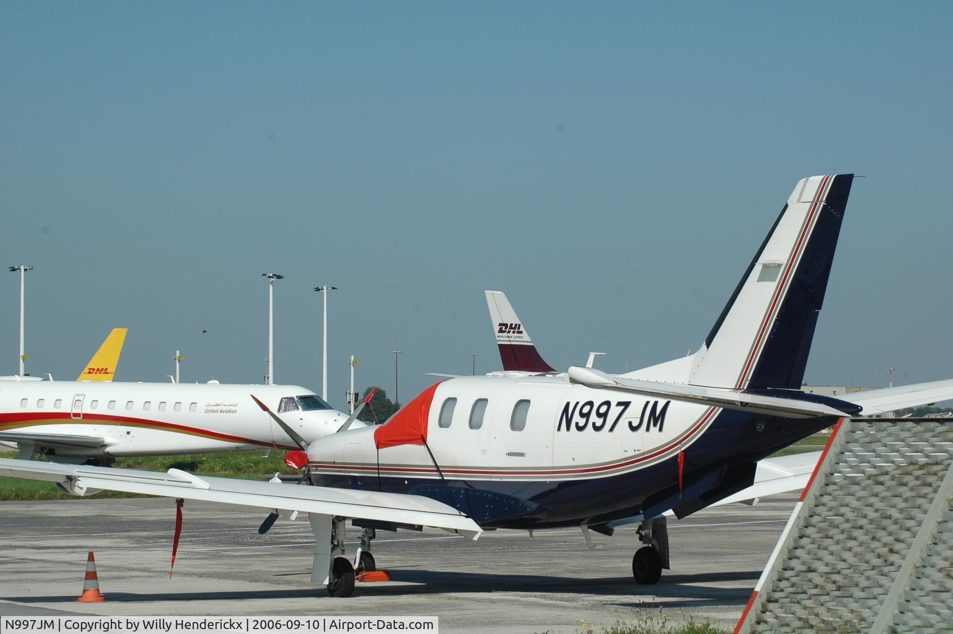N997JM, 2003 Socata TBM-700 C/N 244, EBBR BRU