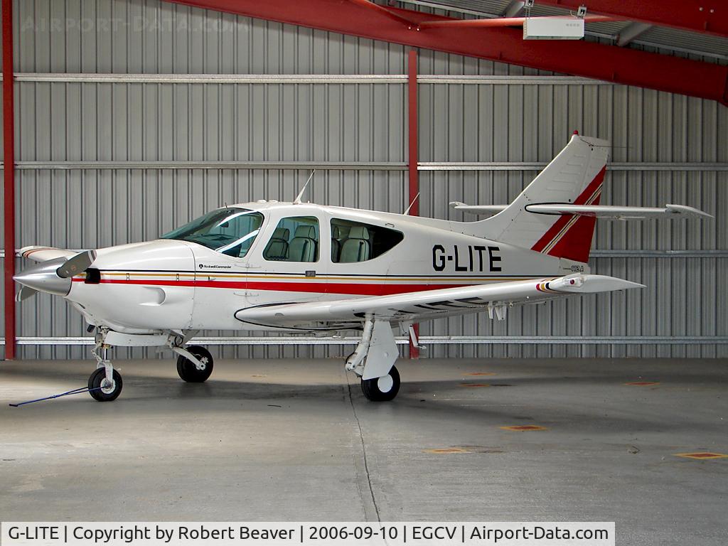 G-LITE, 1975 Rockwell International 112 Commander C/N 291, Rockwell 112 Commander