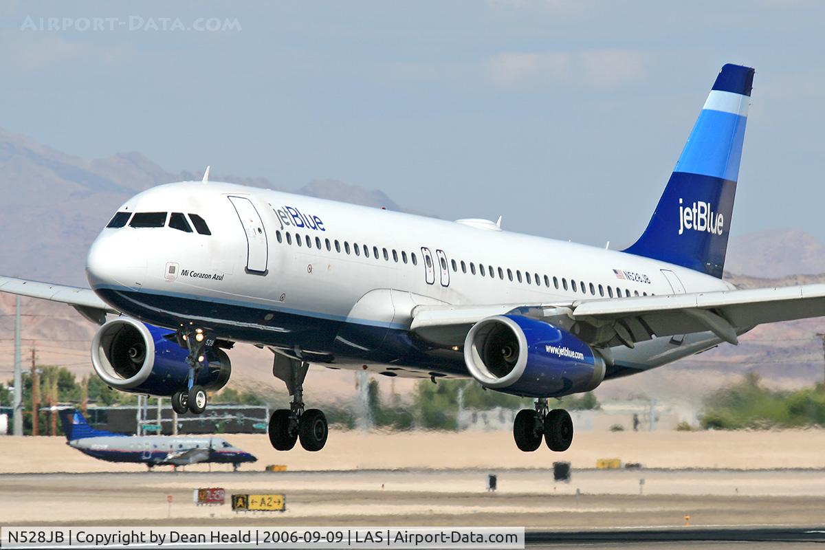 N528JB, 2001 Airbus A320-232 C/N 1591, Jet Blue N528JB 
