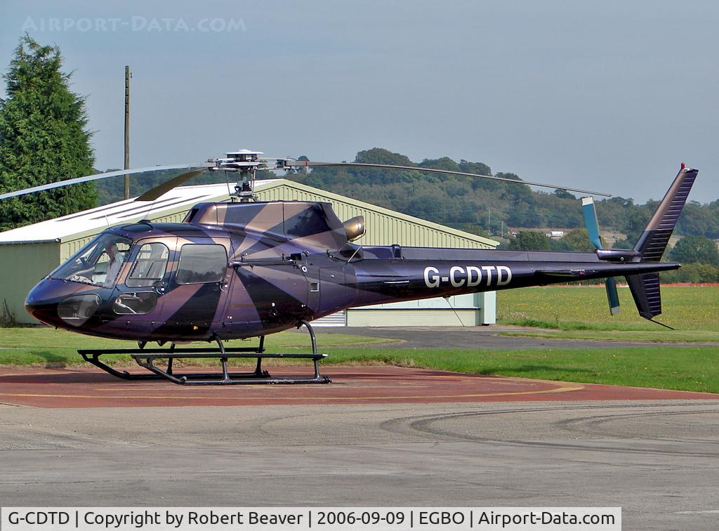 G-CDTD, 2005 Eurocopter AS-350B-2 Ecureuil Ecureuil C/N 9072, Aerospatiale AS350B2 Squirrel