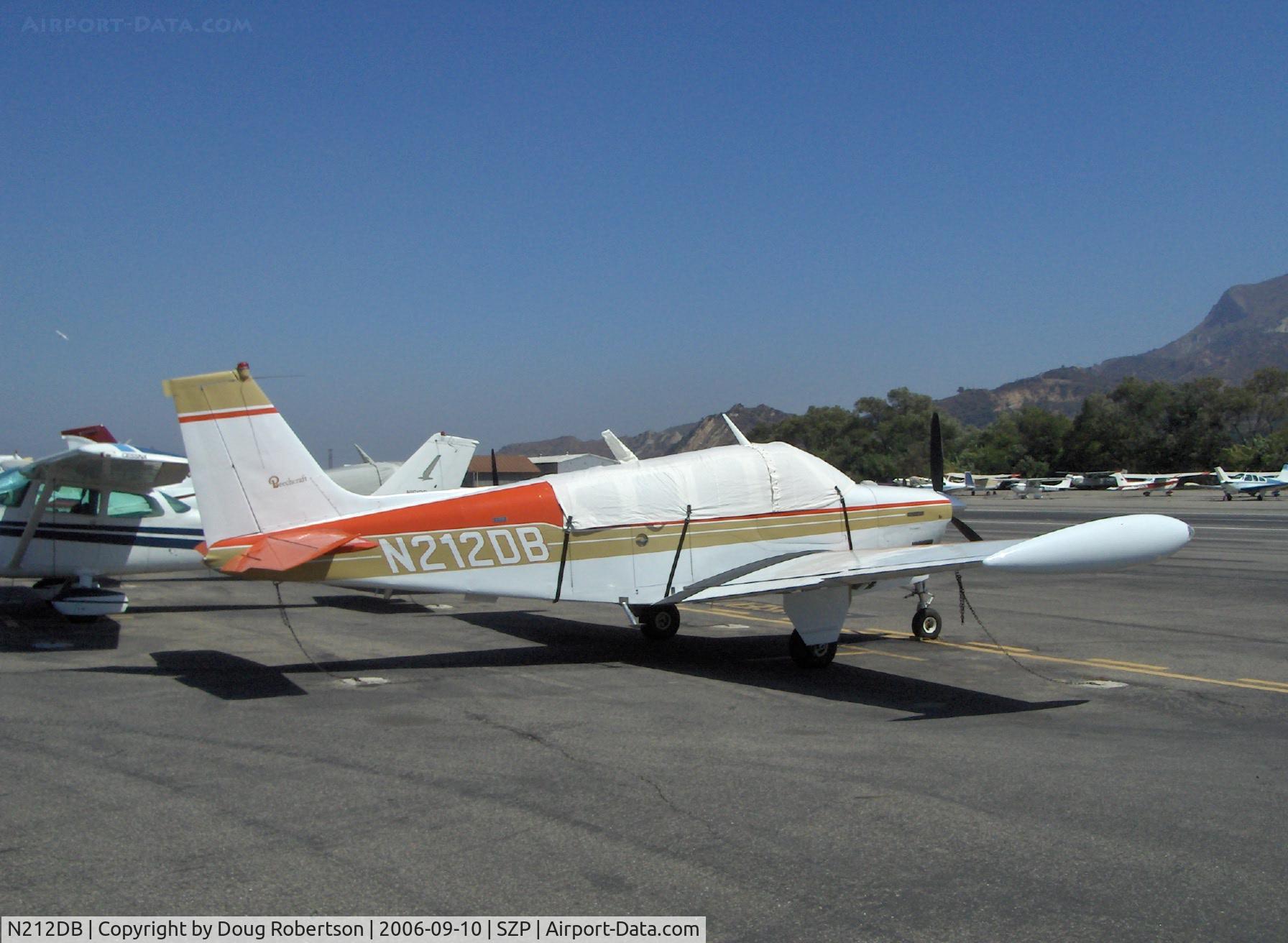 N212DB, 1973 Beech A36 Bonanza 36 C/N E-407, 1973 Beech A36 BONANZA, Continental IO-520-BA 285 Hp