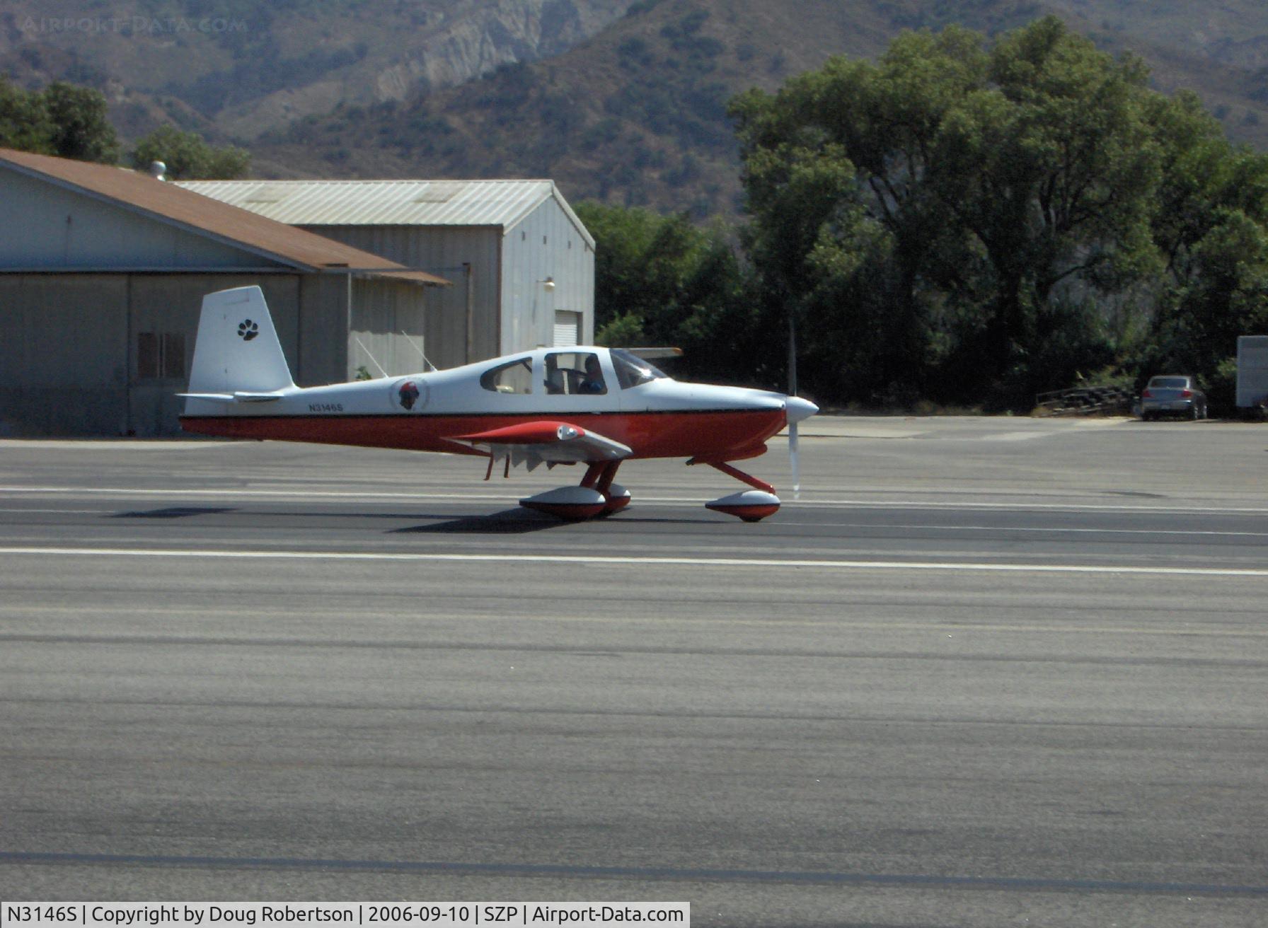 N3146S, 2005 Vans RV-10A C/N 40047, 2005 Nys VAN'S RV-10A, Lycoming IO-540, takeoff roll Runway 22