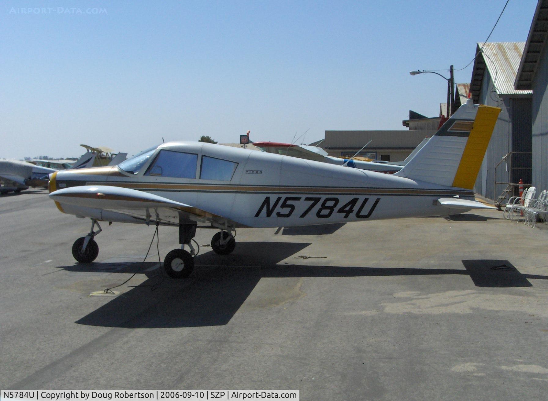 N5784U, 1970 Piper PA-28-140 Cherokee C/N 28-26608, 1970 Piper PA-28-140C CHEROKEE, Lycoming O-320 150 Hp