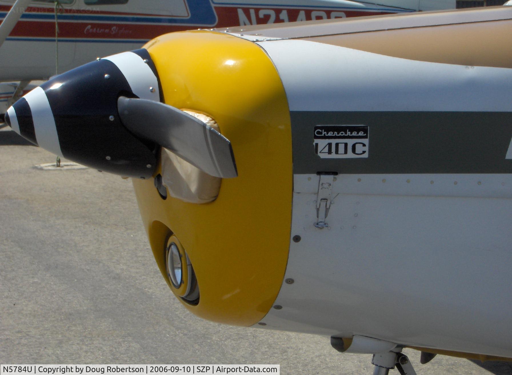 N5784U, 1970 Piper PA-28-140 Cherokee C/N 28-26608, 1970 Piper PA-28-140C CHEROKEE, Lycoming O-320 150 Hp