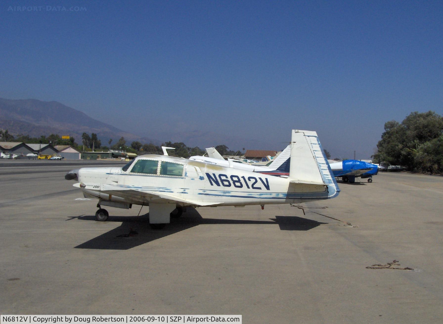 N6812V, 1970 Mooney M20C Ranger C/N 700091, 1970 Mooney M20C RANGER (Aerostar 200), Lycoming O&VO-360 180 Hp