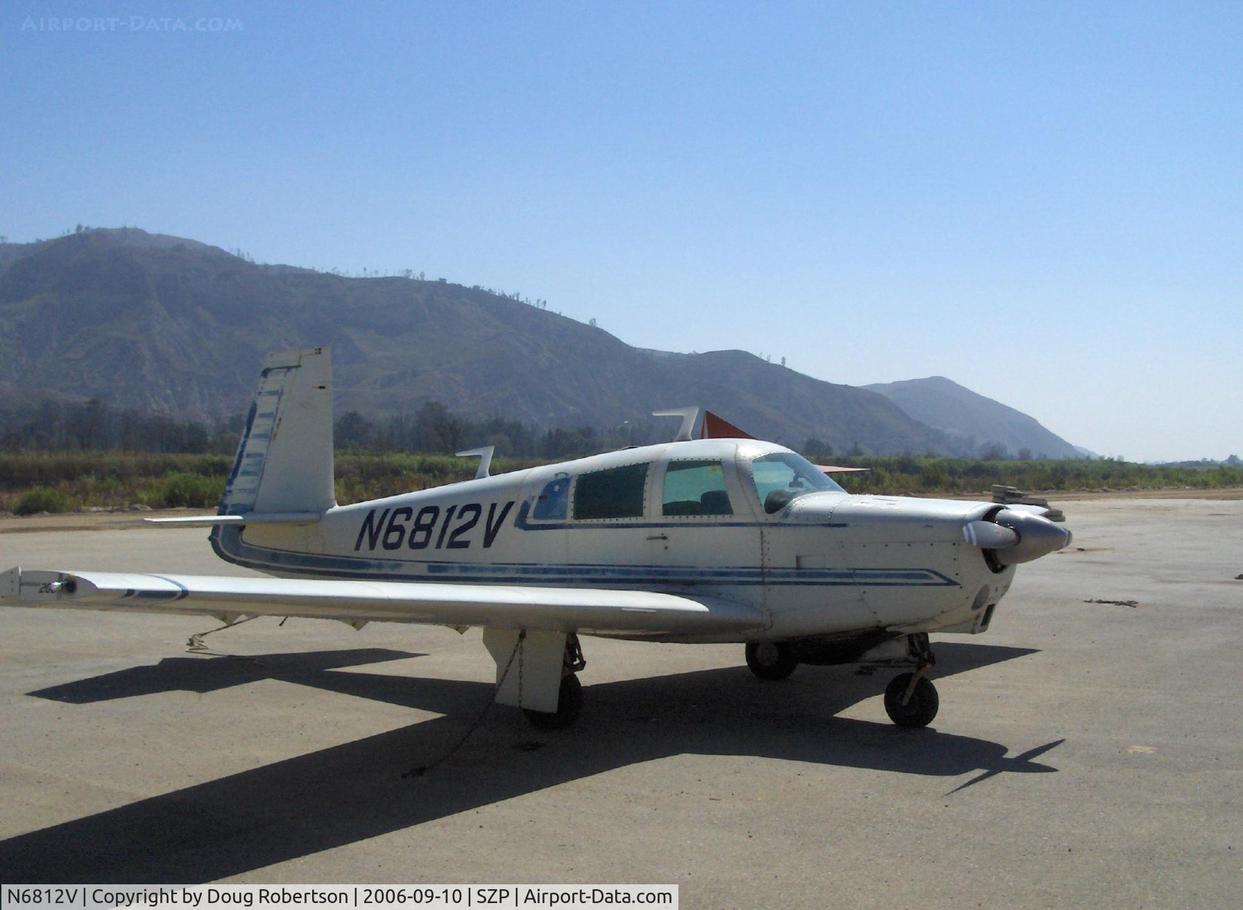 N6812V, 1970 Mooney M20C Ranger C/N 700091, 1970 Mooney M20C RANGER (Aerostar 200), Lycoming O&VO-360 180 Hp