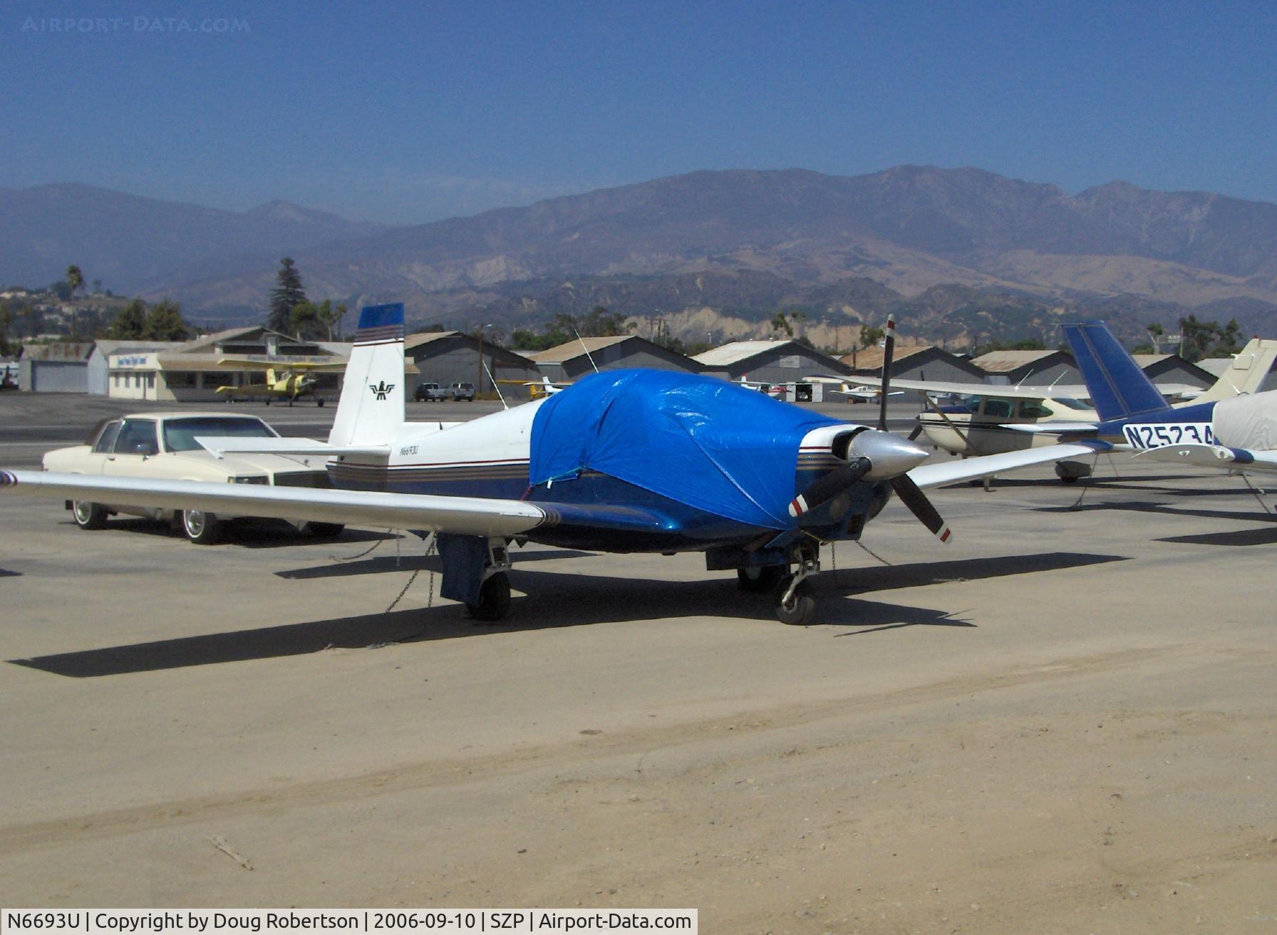 N6693U, 1963 Mooney M20C Ranger C/N 2420, 1963 Mooney M20C, Lycoming O&VO-360 180 Hp