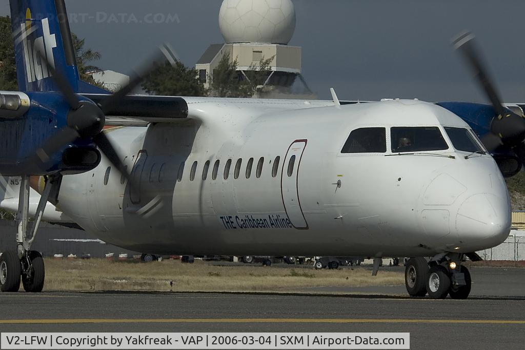V2-LFW, 1991 De Havilland Canada DHC-8-311A Dash 8 C/N 305, LIAT Dash8-300