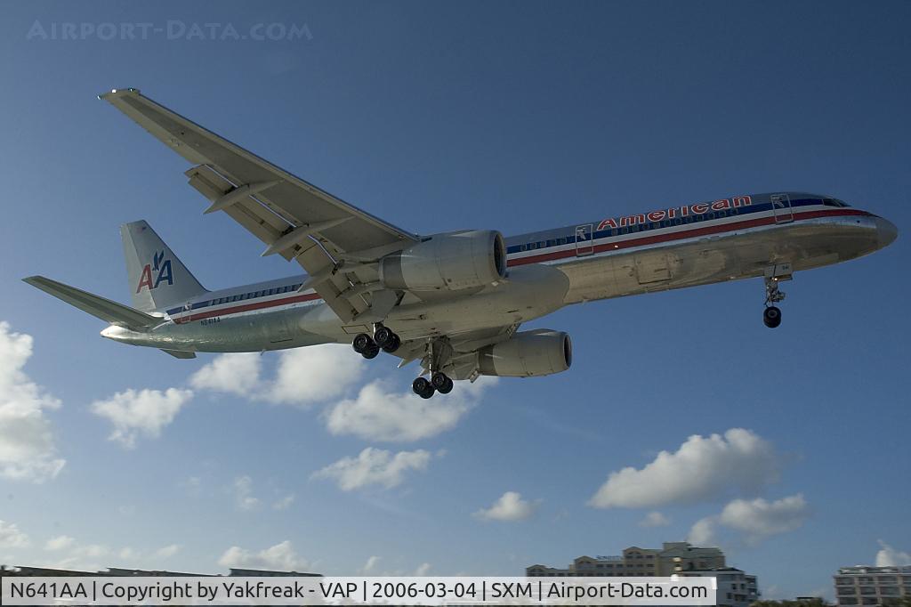 N641AA, 1991 Boeing 757-223 C/N 24599, American Airlines Boeing 757-200