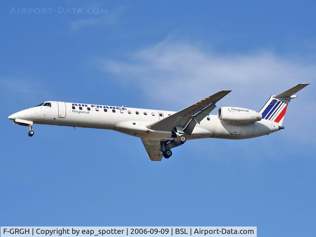 F-GRGH, 1999 Embraer EMB-145EU (ERJ-145EU) C/N 145120, Régrional 412  oskar-xray from LYS