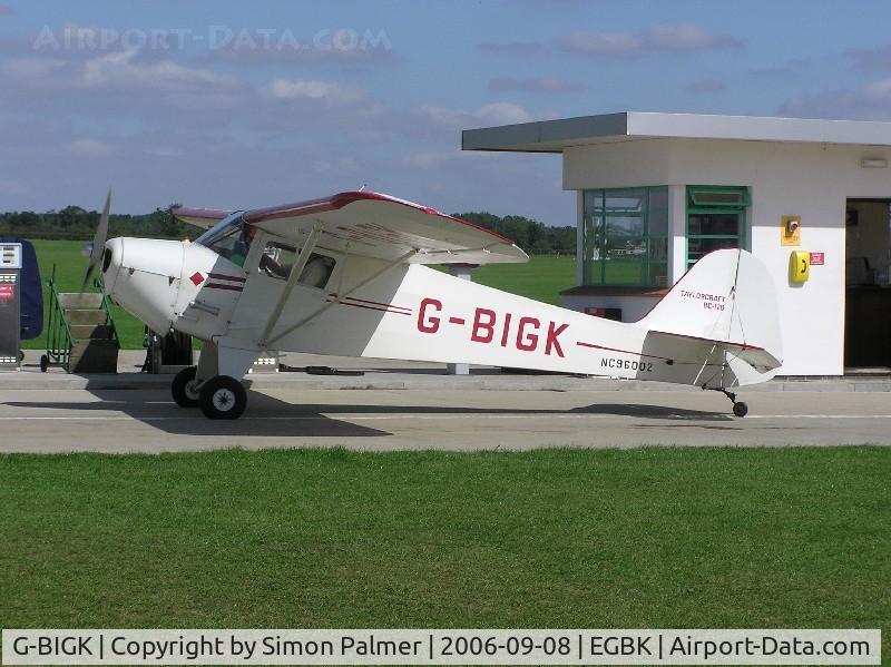 G-BIGK, 1946 Taylorcraft BC-12D Twosome C/N 8302, Taylorcraft BC-12D