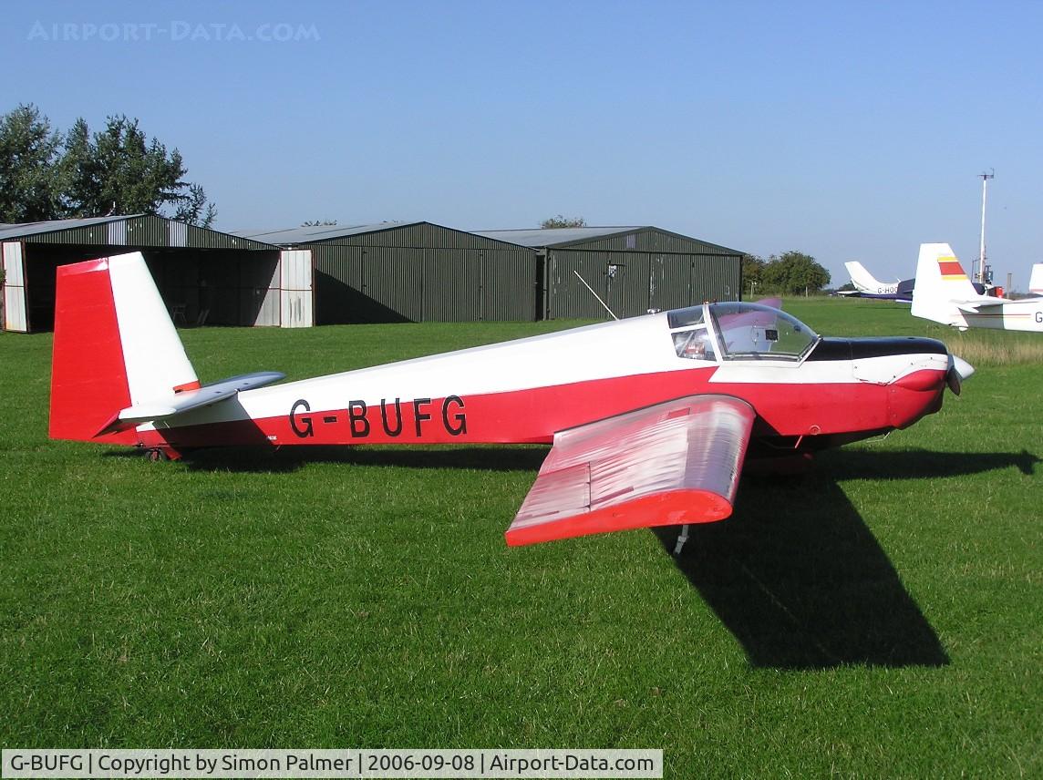 G-BUFG, 1980 Slingsby T-61F Venture T2 C/N 1977, T61F Venture T.2 at Hinton-in-the-Hedges