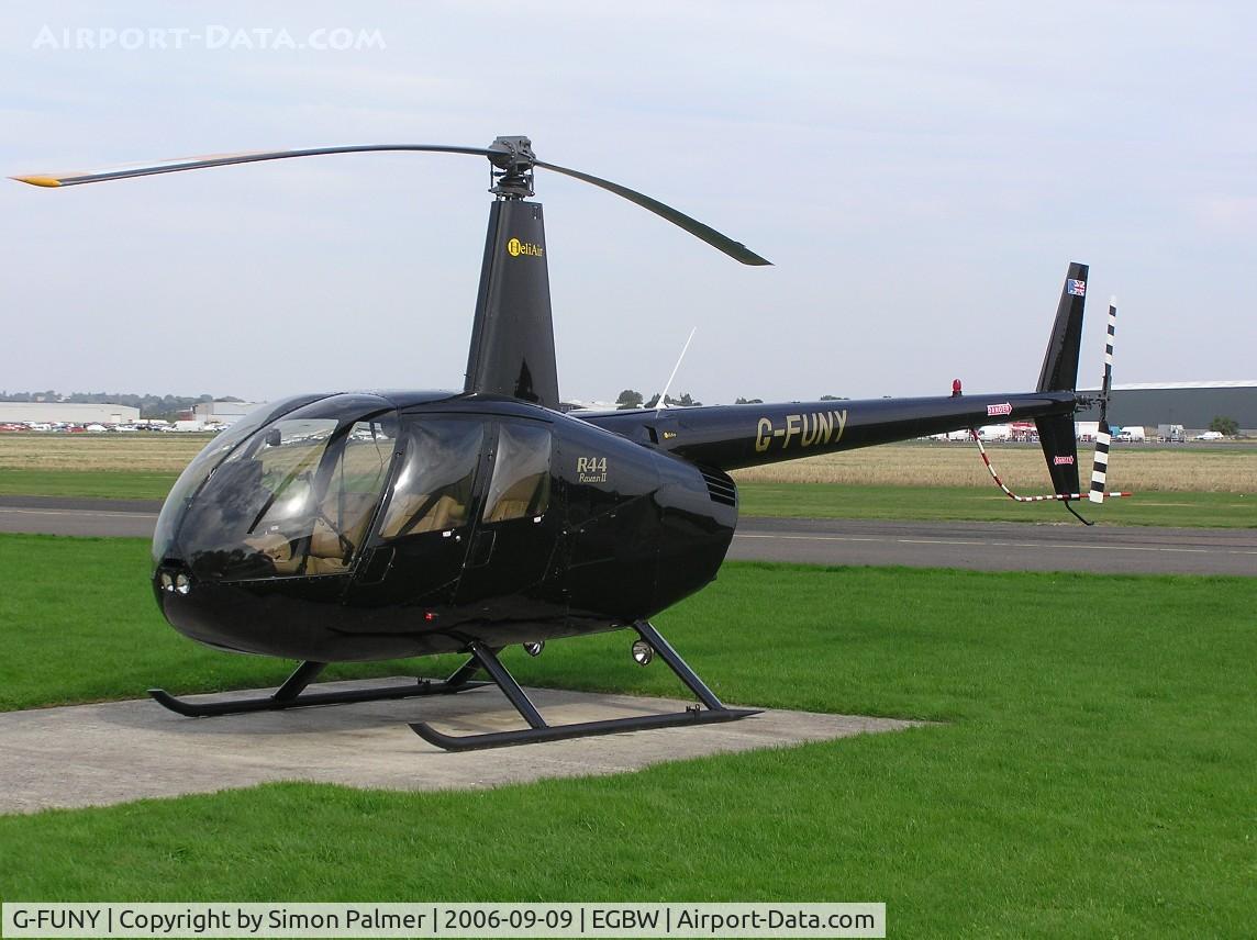 G-FUNY, 2006 Robinson R44 Raven II C/N 11101, Robinson R44