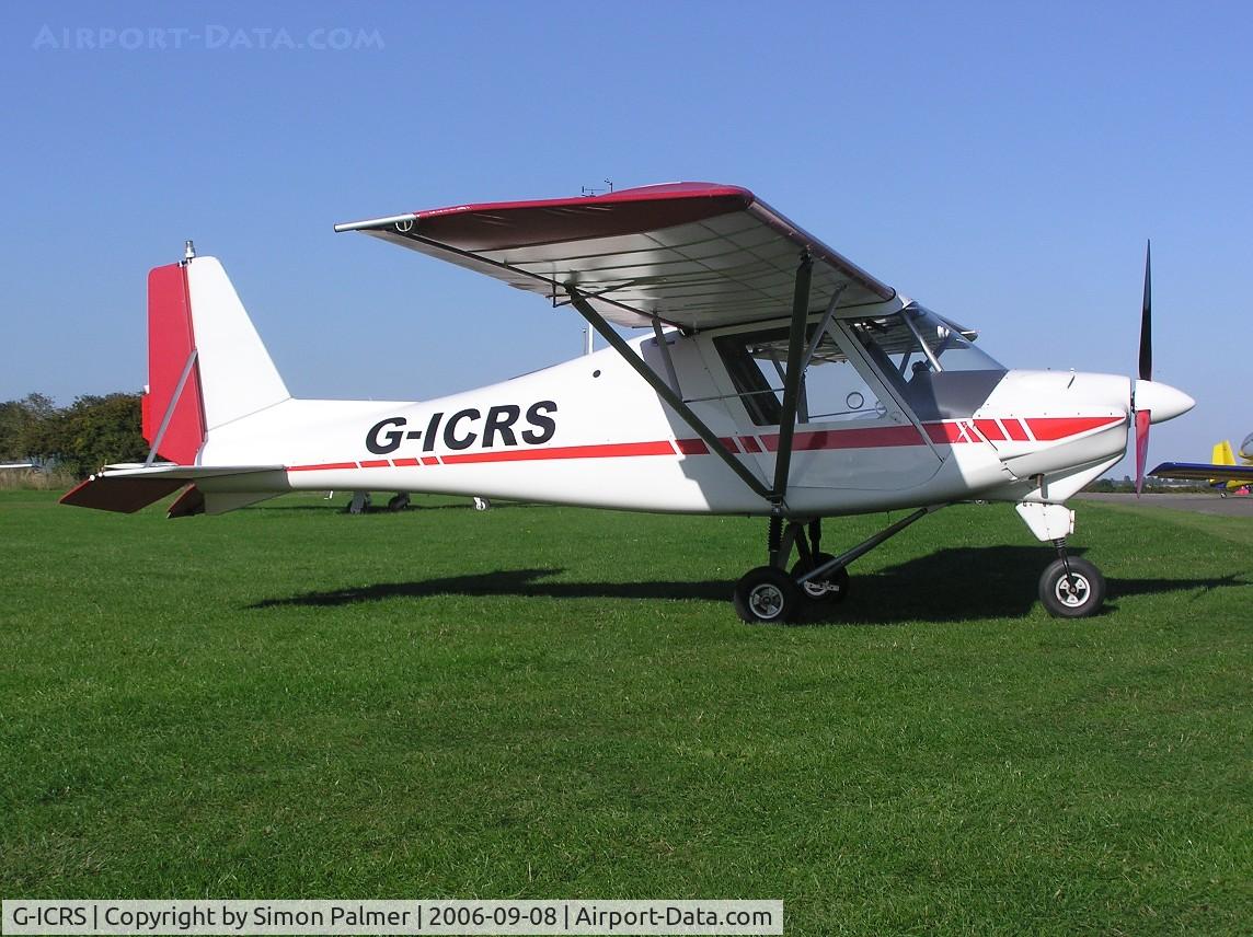 G-ICRS, 2002 Comco Ikarus C42 FB UK C/N PFA 322-13873, Ikarus C42 at Hinton-in-the-Hedges airfield