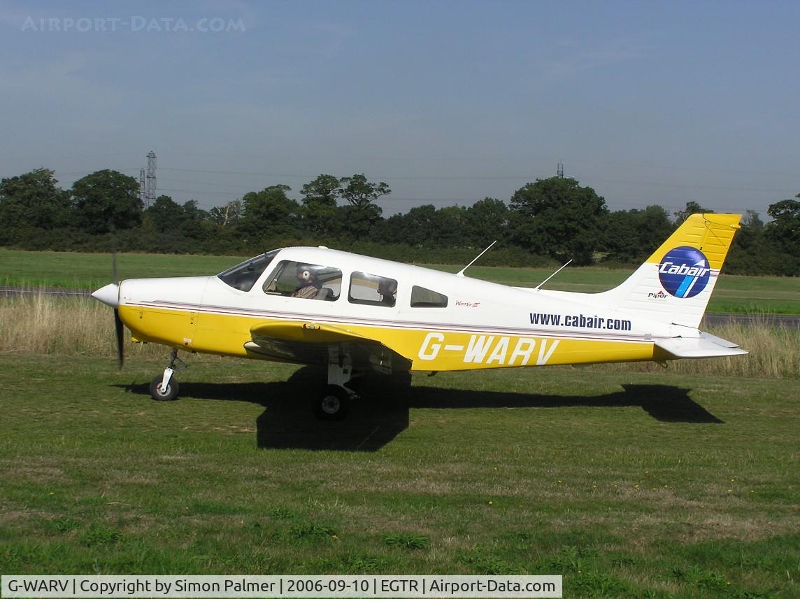 G-WARV, 1998 Piper PA-28-161 Cherokee Warrior III C/N 2842036, PA28-161