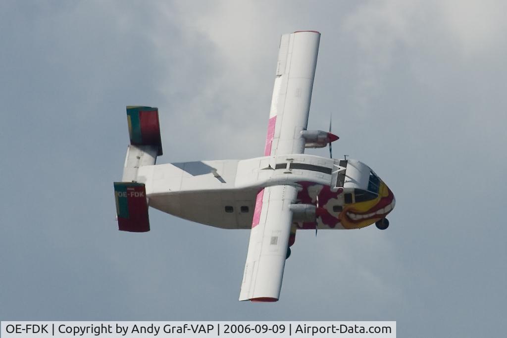 OE-FDK, 1972 Short SC-7 Skyvan 3A-100 C/N SH.1901, Parachute day near Hollabrunn.