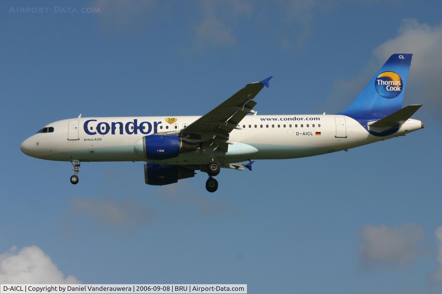 D-AICL, 2001 Airbus A320-212 C/N 1437, arrival of flight DE938 from MUC
