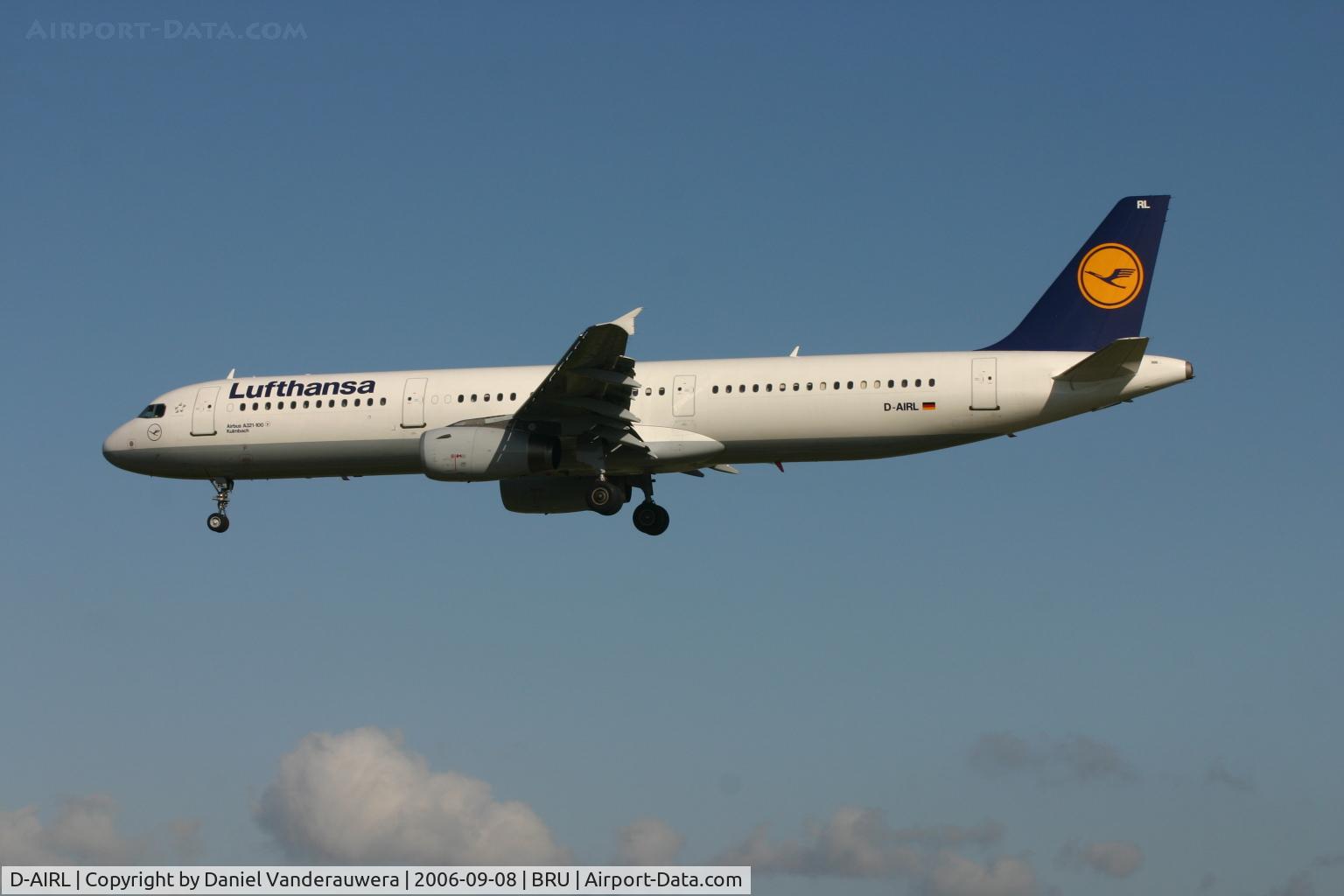 D-AIRL, 1994 Airbus A321-131 C/N 505, flight LH4572 from FRA