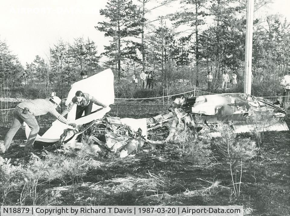N18879, Beech C23 Sundowner 180 C/N M-1957, Beech C23 crashed in Semora N.C. after taking off from Danville Va.Three Averett College students on board.3 fatal