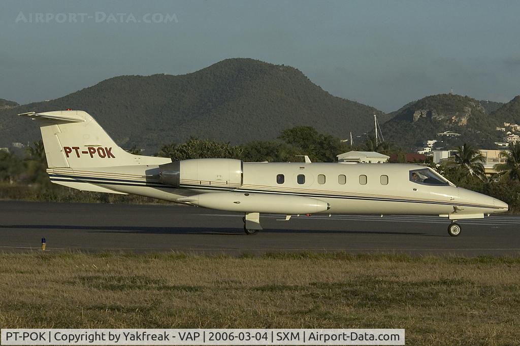 PT-POK, Gates Learjet 35A C/N 35A-619, Learjet 35