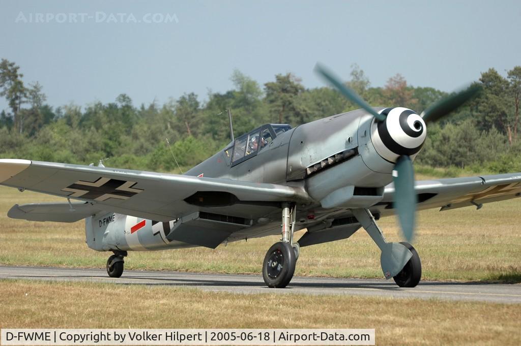 D-FWME, Messerschmitt Bf-109G-4 C/N 0139, Messerschmitt Me-109 at the Haguenau airshow