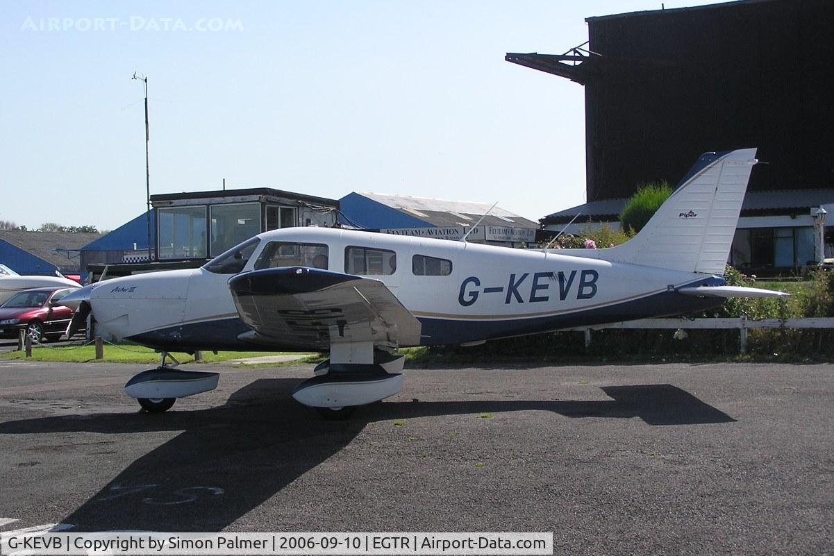G-KEVB, 1997 Piper PA-28-181 Cherokee Archer III C/N 2843098, Piper PA-28-181