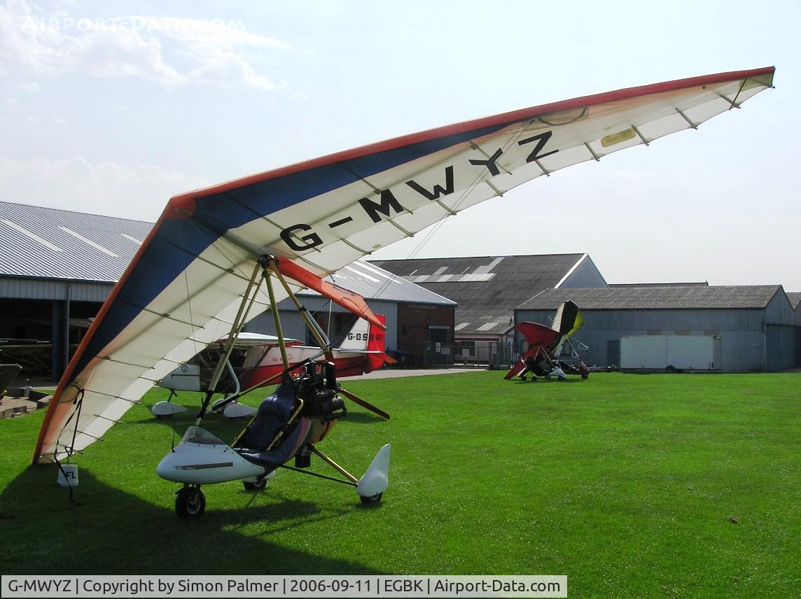 G-MWYZ, 1991 Solar Wings Pegasus XL-Q C/N SW-WQ-0474, Pegasus XL-Q microlight at Sywell