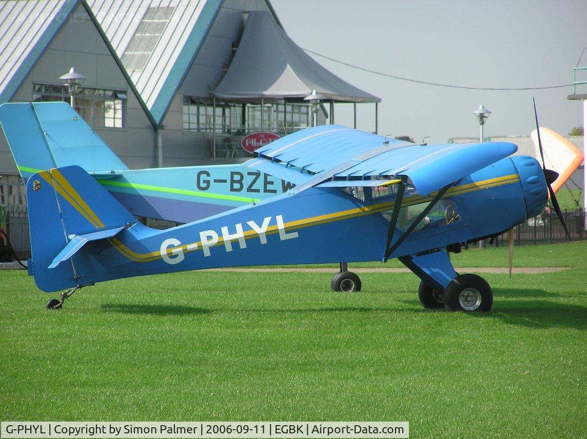 G-PHYL, 1999 Denney Kitfox Mk4 C/N PFA 172A-12189, Kitfox visiting Sywell