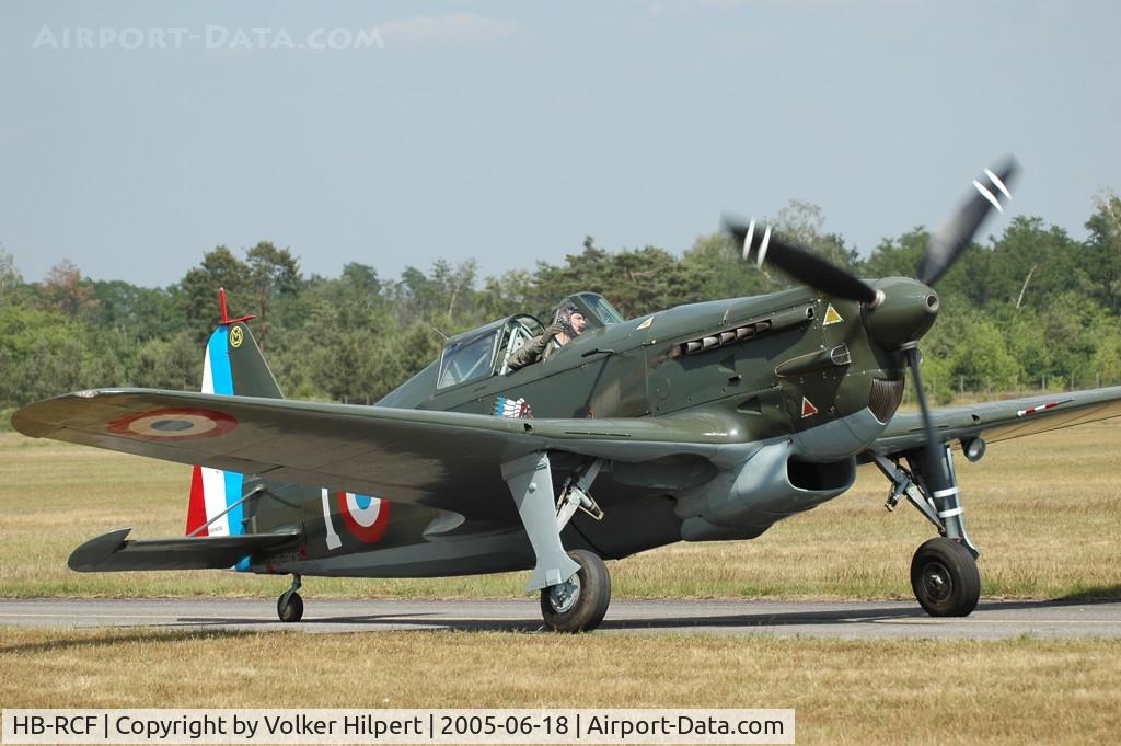 HB-RCF, 1942 Morane-Saulnier D-3801 (MS-412) C/N 194, Morane-Saulnier MS.406 at the Hagenau airshow