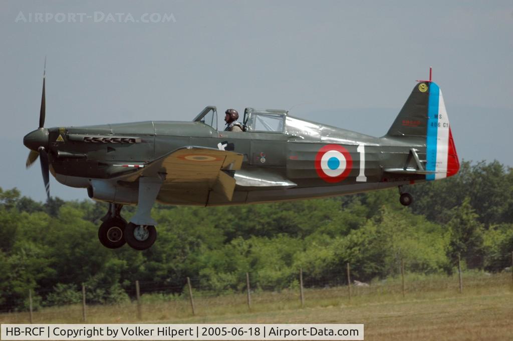 HB-RCF, 1942 Morane-Saulnier D-3801 (MS-412) C/N 194, Morane-Saulnier MS.406 at the Hagenau airshow