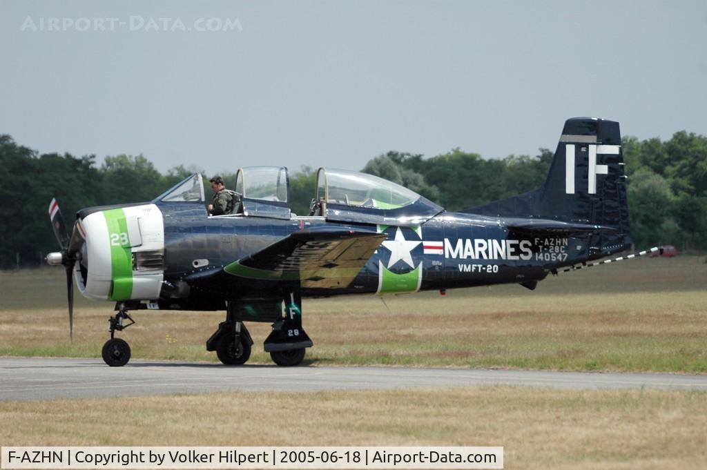 F-AZHN, North American T-28C Trojan Trojan C/N 226-124, North American T-28C Trojan