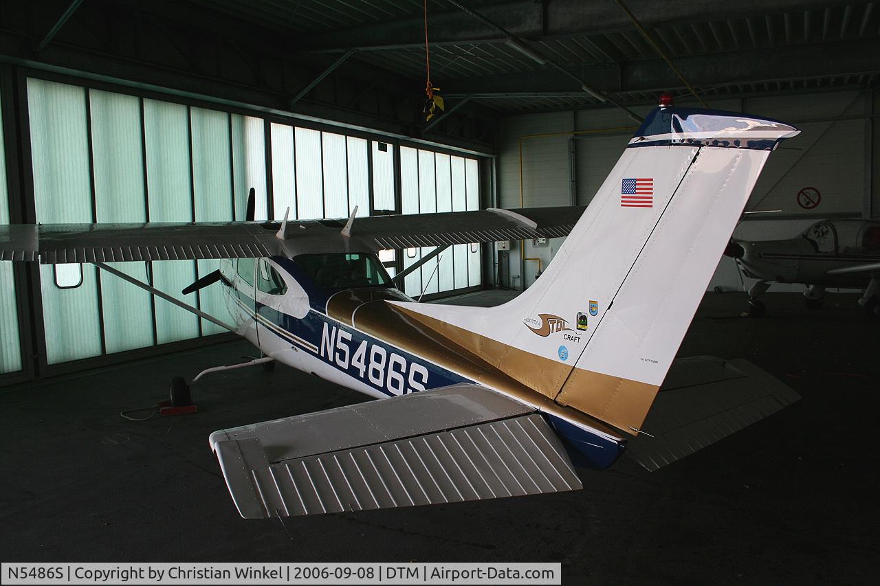 N5486S, 1980 Cessna TR182 Turbo Skylane RG C/N R18201585, Based at Dortmund Airport