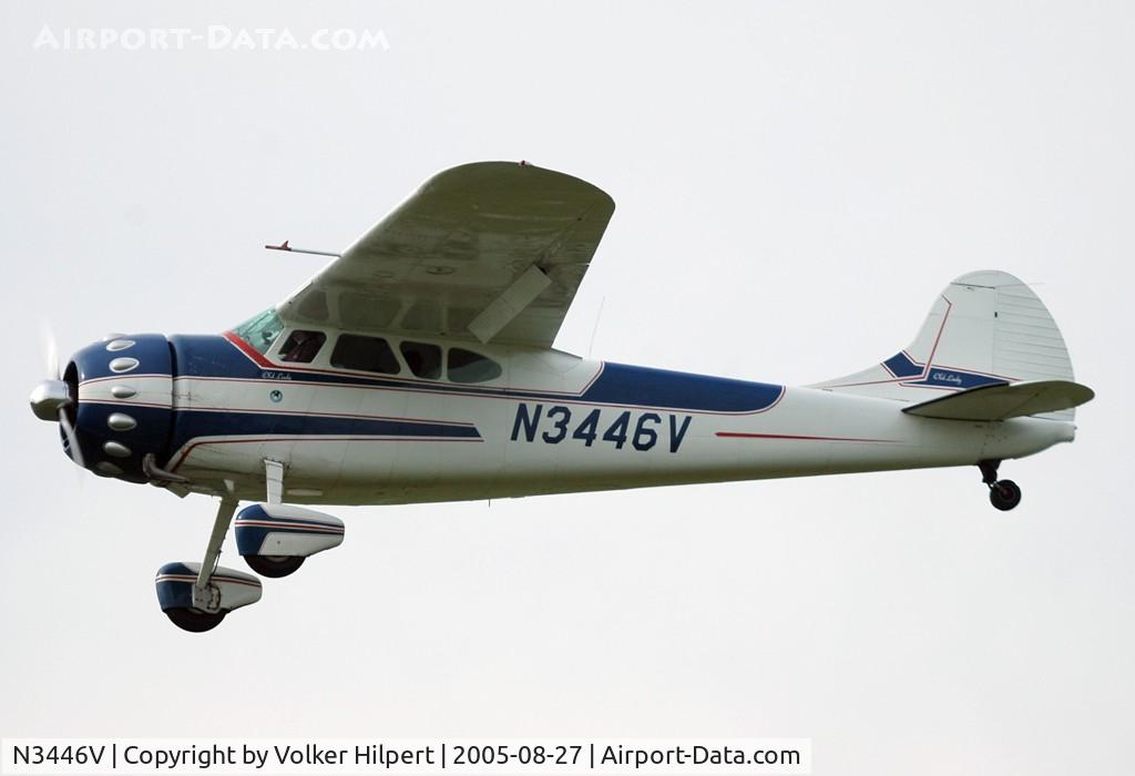 N3446V, 1948 Cessna 195A C/N 7136, at Pirmasens/Germany