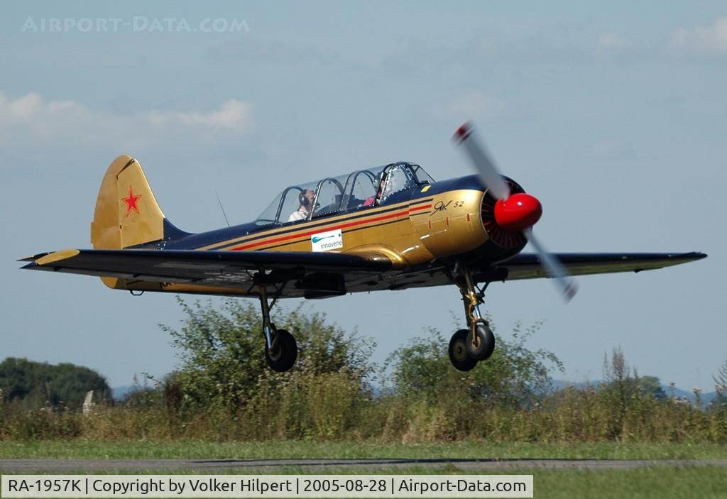RA-1957K, Yakovlev Yak-52 C/N 822615, Yakovlev Yak-52