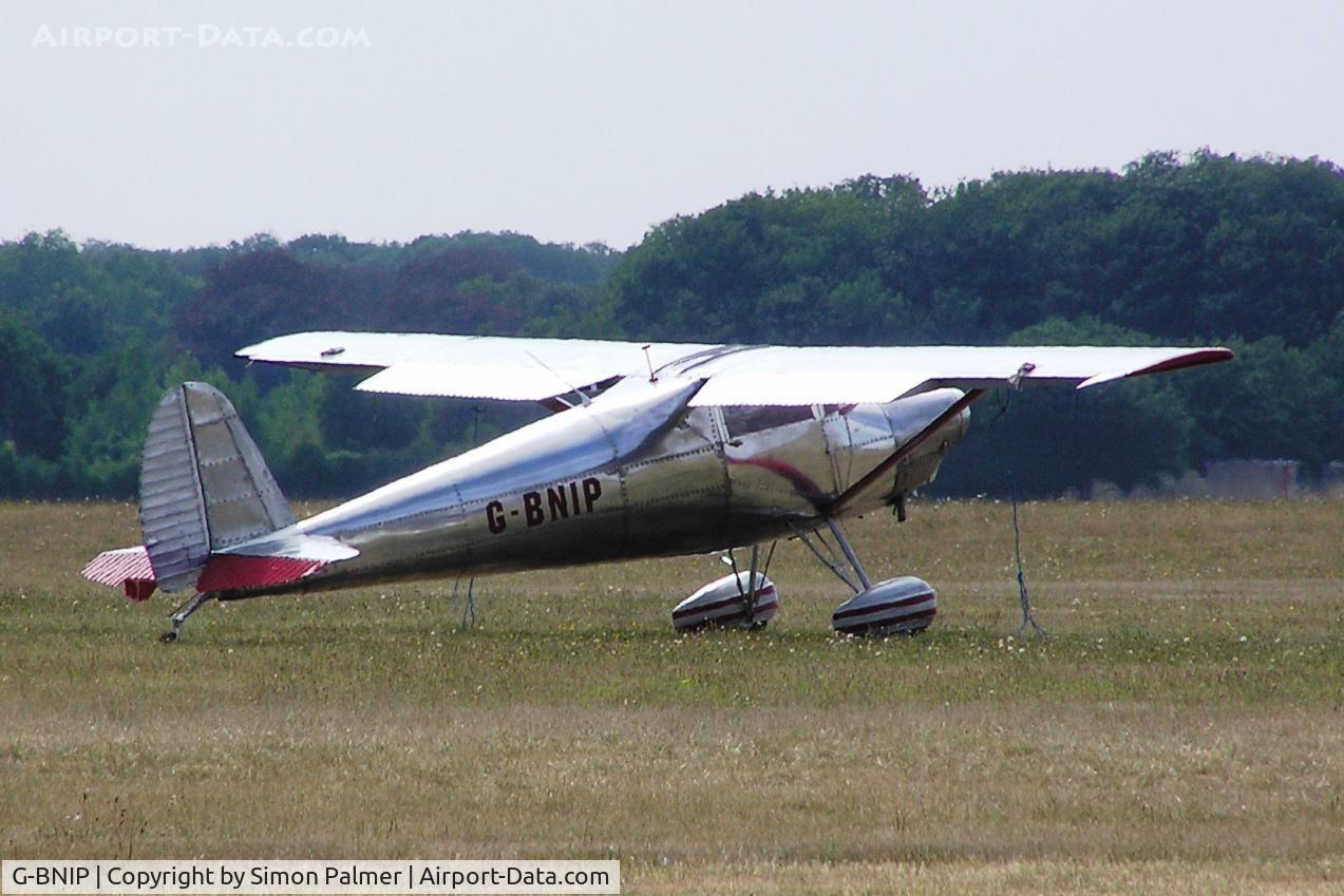G-BNIP, 1946 Luscombe 8A Silvaire C/N 3547, Silvaire at White Waltham