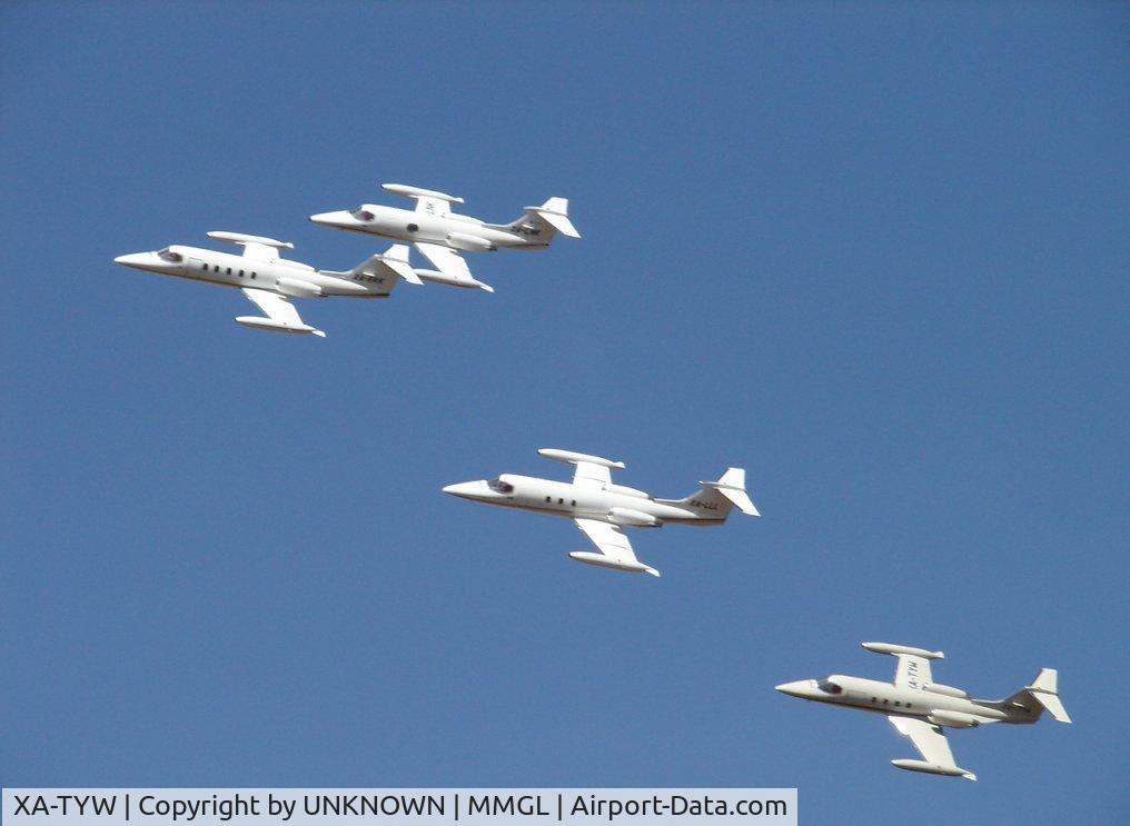 XA-TYW, 1982 Learjet 25XR C/N 361, FLYERS 2005 (GUADALAJARA DECEMBER FESTIVAL)