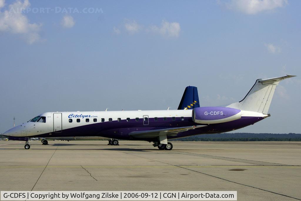 G-CDFS, 2001 Embraer ERJ-135ER (EMB-135ER) C/N 145431, visitor
