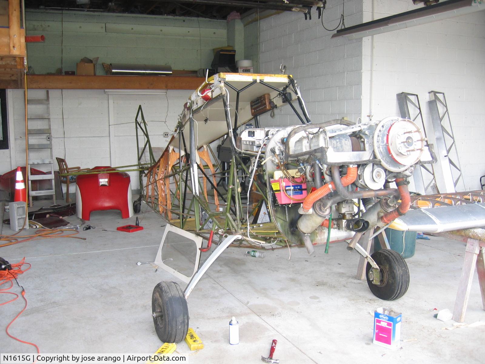 N1615G, 2007 CGS Aviation HAWK 1 C/N HSSC PLUS 904-447TRI, before