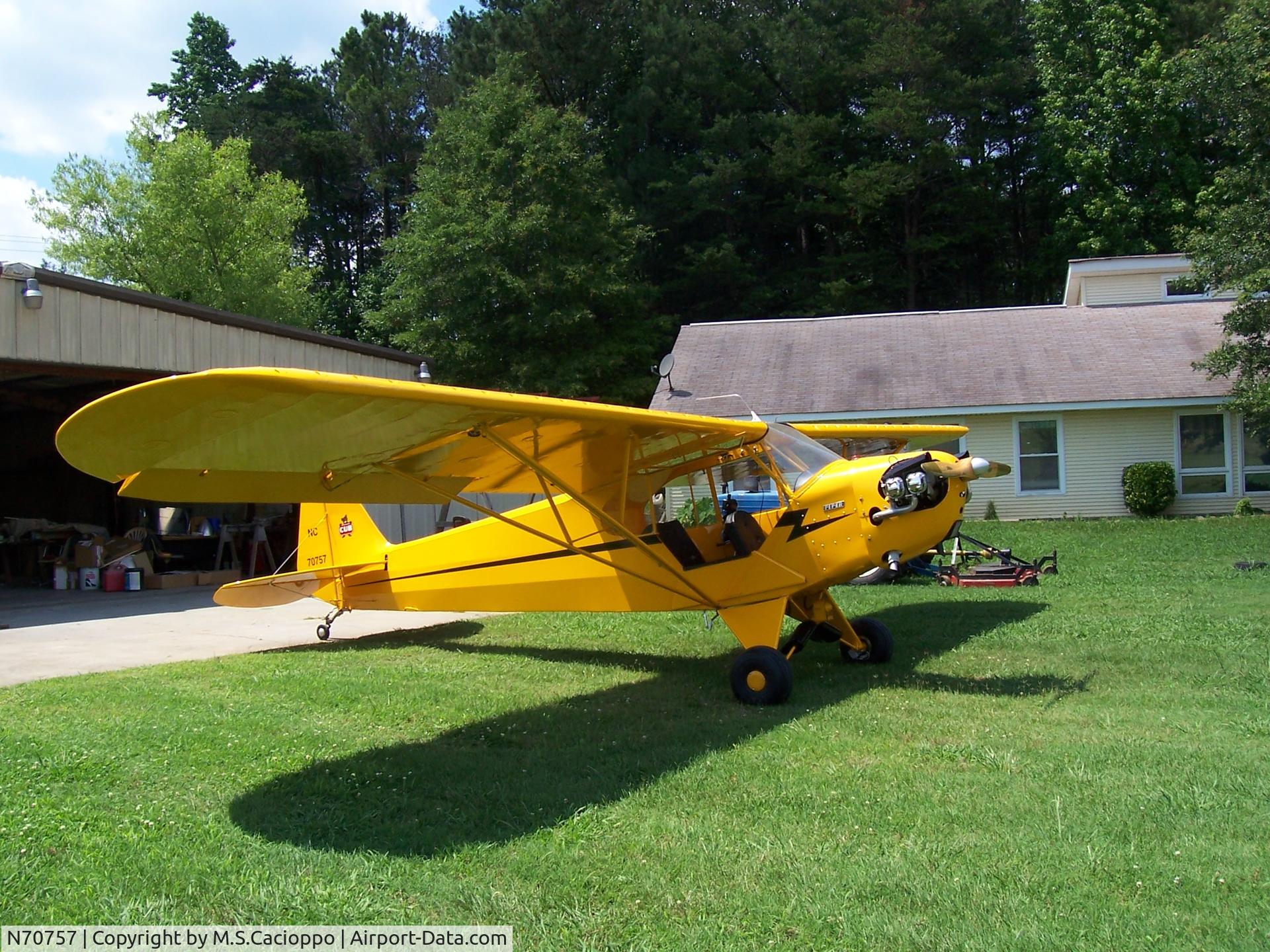 N70757, 1946 Piper J3C-65 Cub C/N 17777, Piper J-3