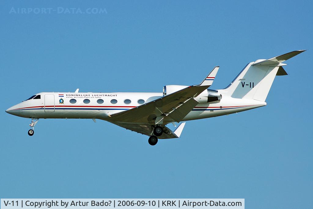 V-11, Gulfstream Aerospace G-IV C/N 1009, Netherlands Air Force