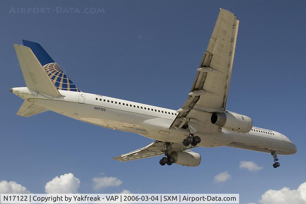 N17122, 1997 Boeing 757-224 C/N 27564, Continental Boeing 757-200