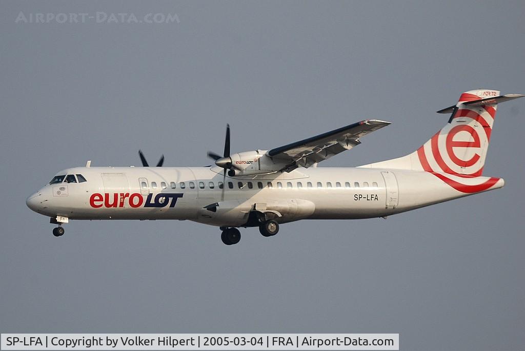 SP-LFA, 1991 ATR 72-202 C/N 246, Aérospatiale ATR-72-202