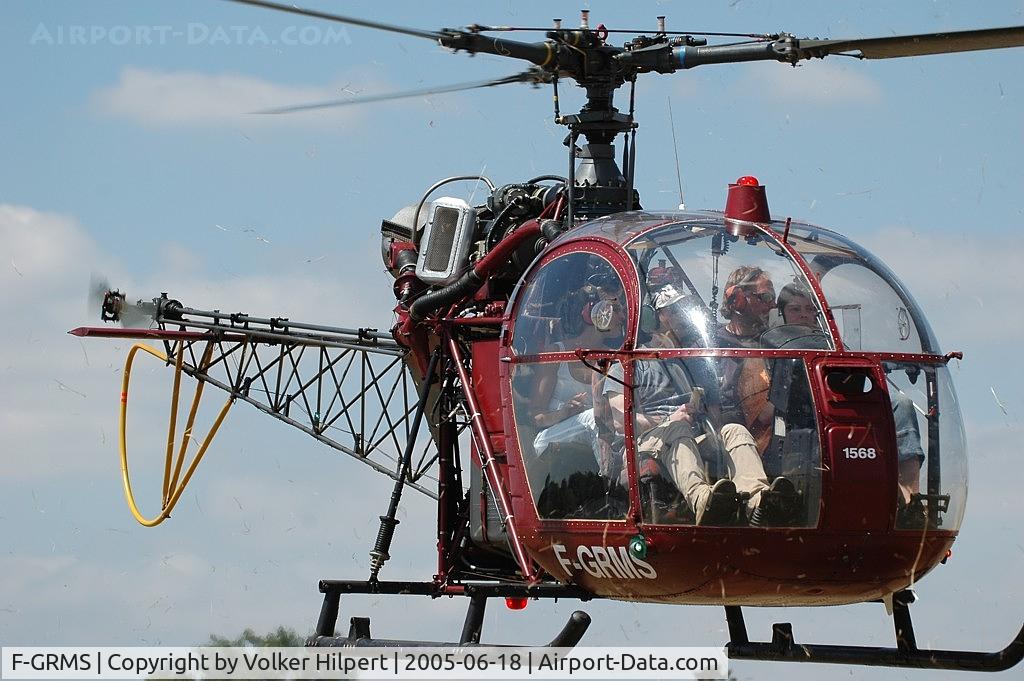 F-GRMS, Sud SE-3130 Alouette II C/N 1568, Aérospatiale SA.313 Alouette II