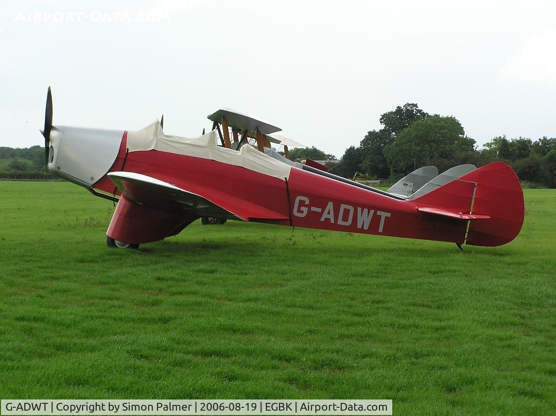 G-ADWT, 1935 Miles M2W Hawk Trainer C/N 215, Miles M2W Hawk Trainer on a visit to Sywell