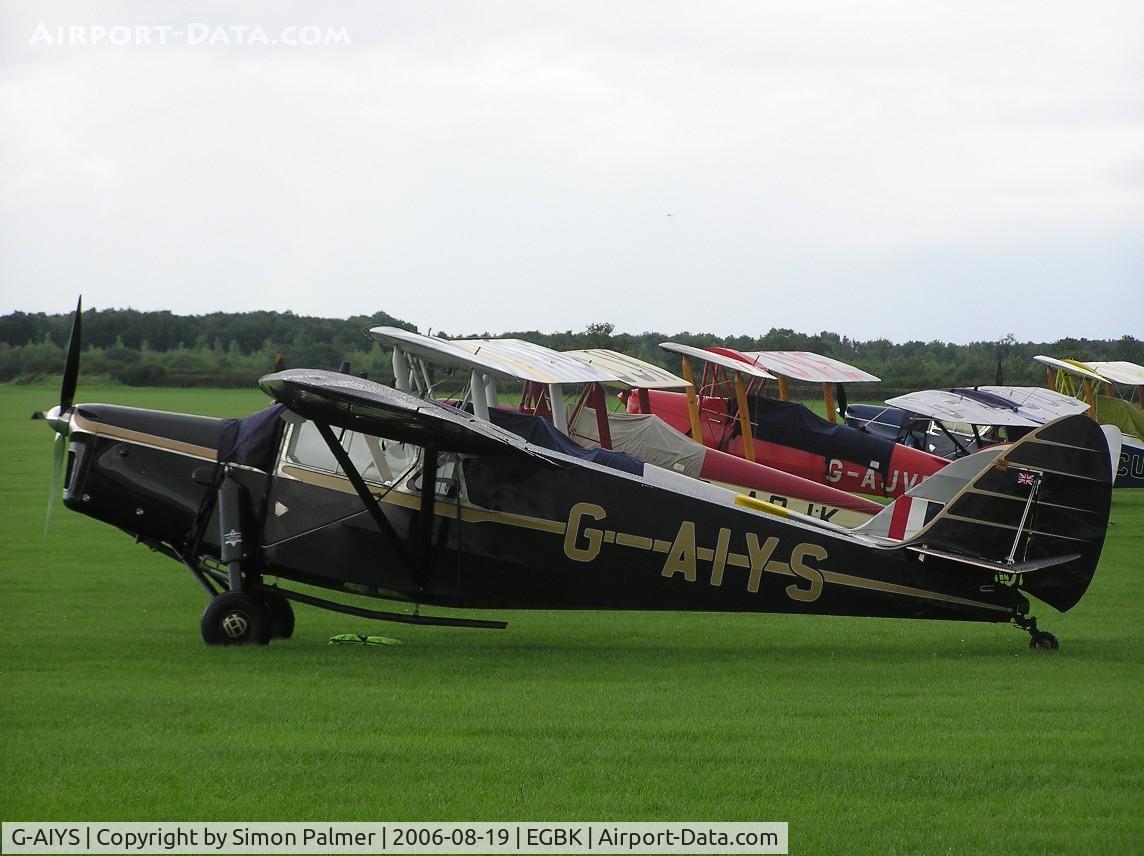 G-AIYS, 1934 De Havilland DH.85 Leopard Moth C/N 7089, DH85 Leopard Moth visiting Sywell