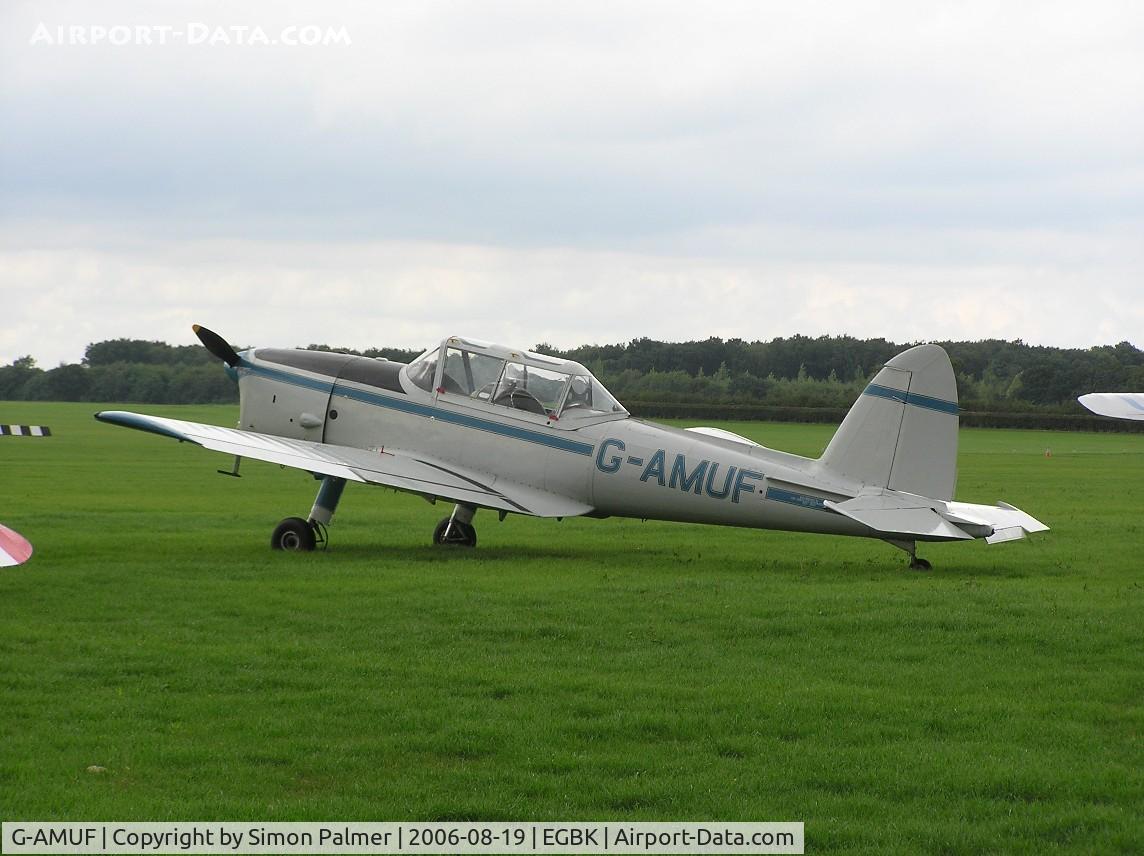 G-AMUF, 1952 De Havilland DHC-1 Chipmunk 21 C/N C1/0832, DHC-1 Chipmunk 21 visiting Sywell aerodrome